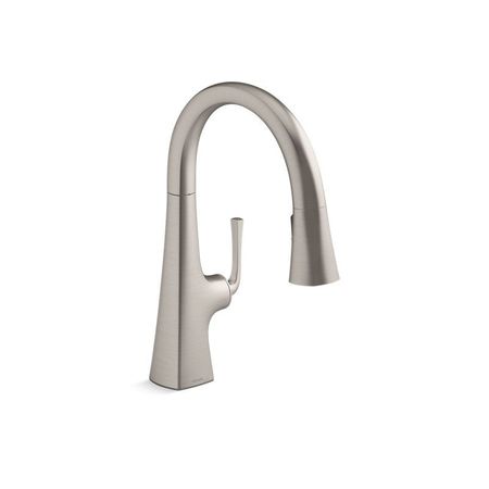 KOHLER Graze Pull-Down Kitchen Sink Faucet With Three-Function Sprayhead 22063-VS